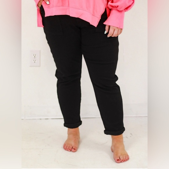 Judy Blue Black Jeans Jogger Style Plus-size - Picture 2 of 7